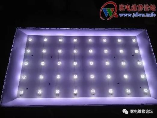 康佳液晶電視開機黑屏指示燈亮故障維修（LED42M1600B）